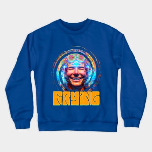 Frying - Captioned (3) Crewneck Sweatshirt